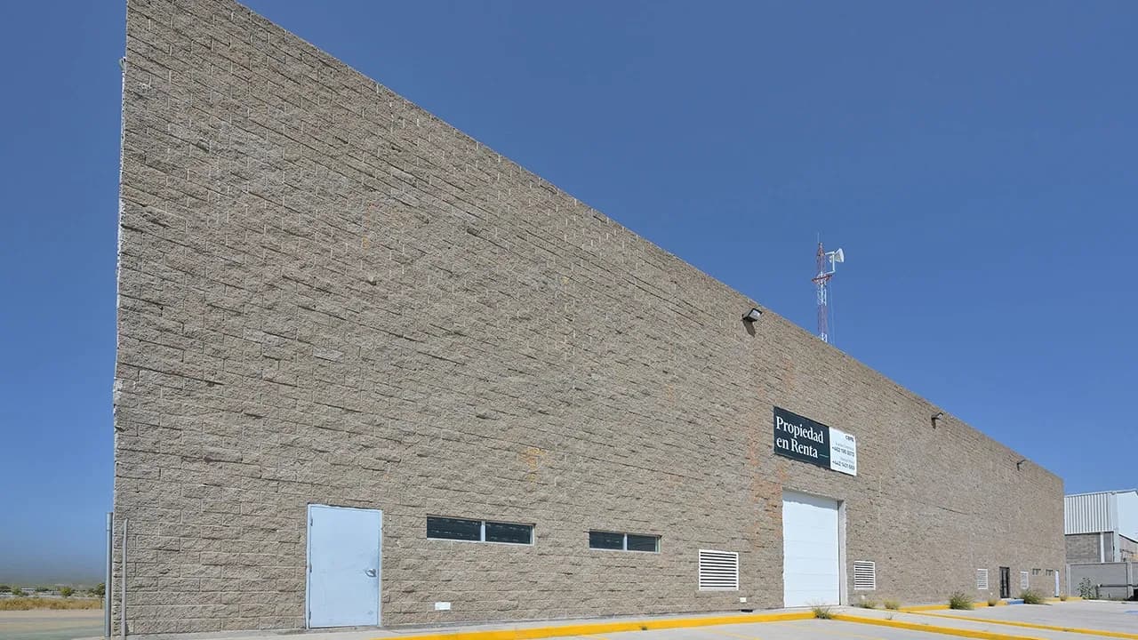 Nave Industrial en Renta en San Francisco, San Luis Potosí | 4,000 m² - Vista 1