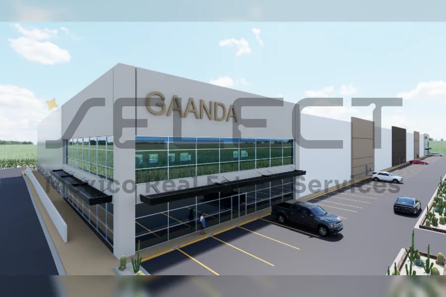 Nave Industrial de 10,500 m² For Lease - Airport Technology (Building GAANDA)