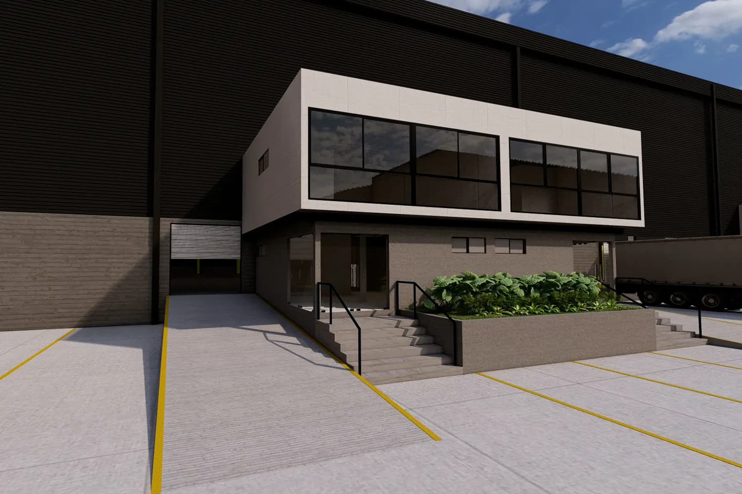 Nave Industrial de 24,743 m² For Lease - Flamingo Industrial Park, Nave 01 1