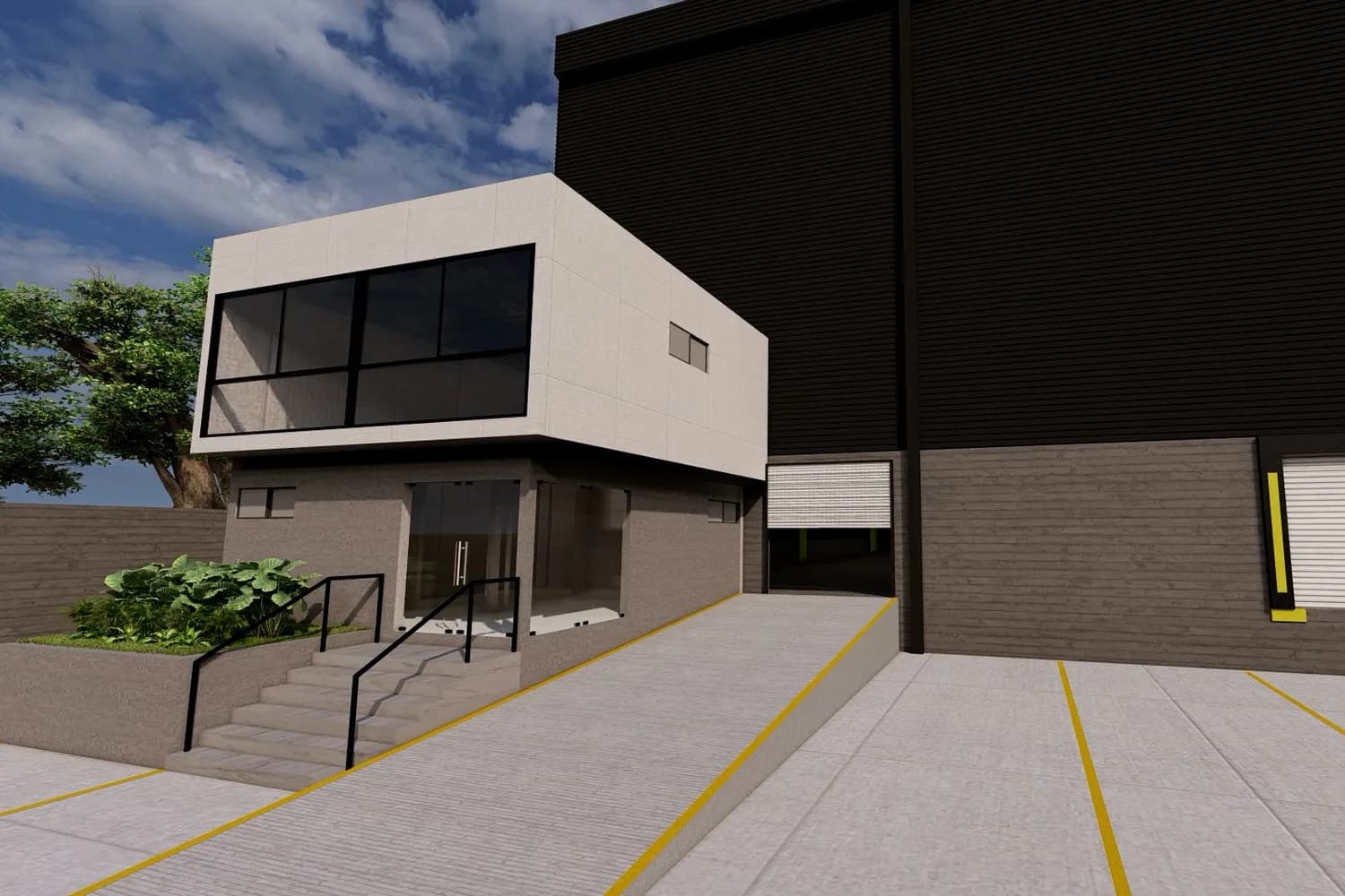 Nave Industrial de 24,743 m² For Lease - Flamingo Industrial Park, Nave 01 2